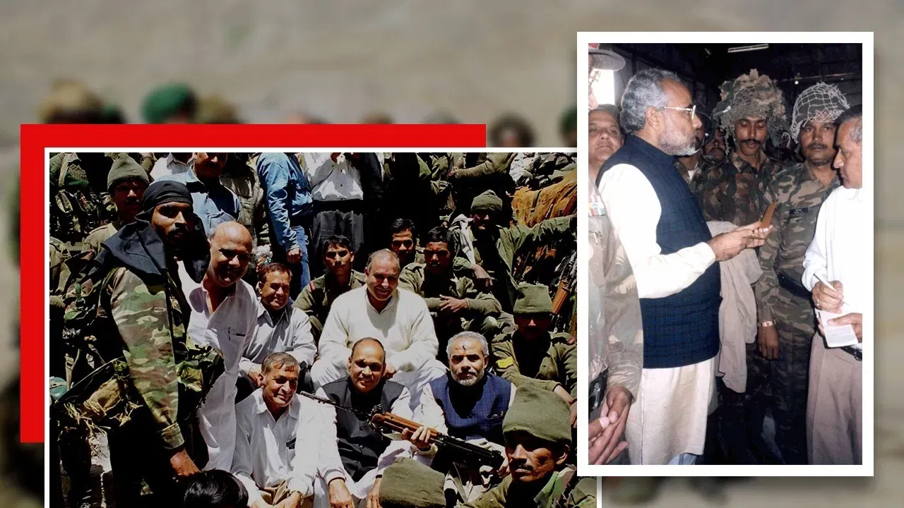 Kargil Vijay Diwas: ২৫ বছৰ পূৰ্বে সৈনিকসকলৰ মনোবল বঢ়াবলৈ মোদী উপস্থিত হৈছিল টাইগাৰ হিলত Kargil Vijay Diwas: ২৫ বছৰ পূৰ্বে সৈনিকসকলৰ মনোবল বঢ়াবলৈ মোদী উপস্থিত হৈছিল টাইগাৰ হিলত