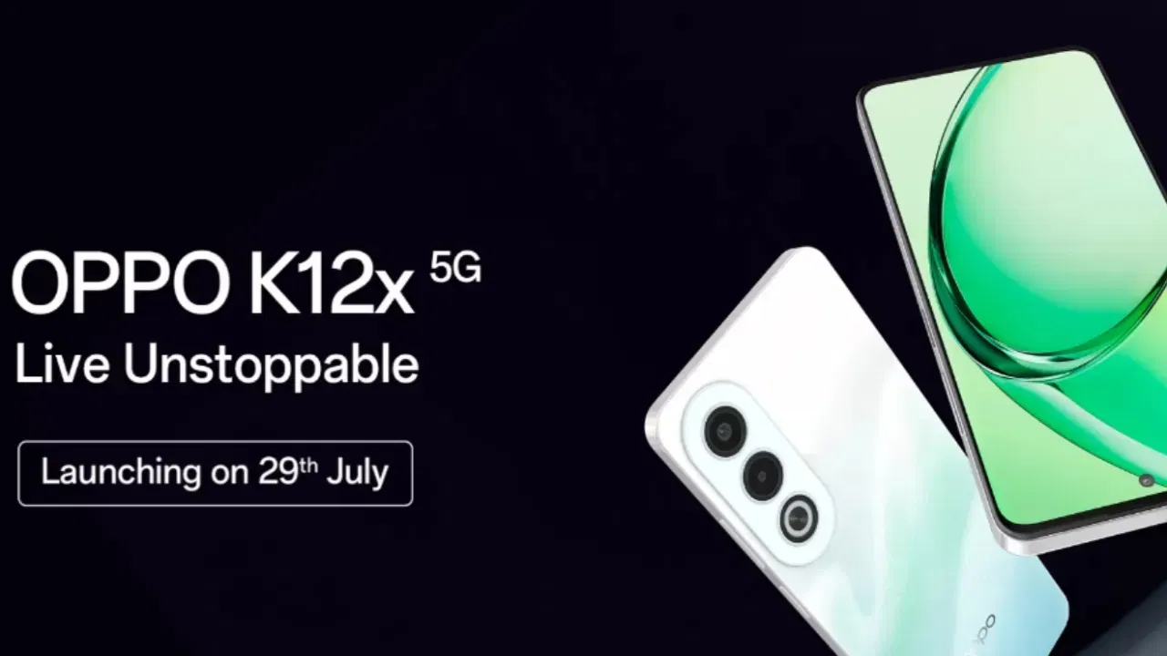 OPPO K12X 5G Launch Date: এই OPPO স্মাৰ্টফোনটো অহা সপ্তাহত ২৯ জুলাইৰ দুপৰীয়া ১২ বজাত মুকলি কৰা হ'ব। এই ফোনটোত আপুনি বিশেষ সুবিধা যেনে ৪৫ ৱাট ফাষ্ট চাৰ্জ, ৩০ মিনিটত ৫০ শতাংশ লৈকে চাৰ্জ আৰু 5100mAh বেটাৰী লাভ কৰিব।