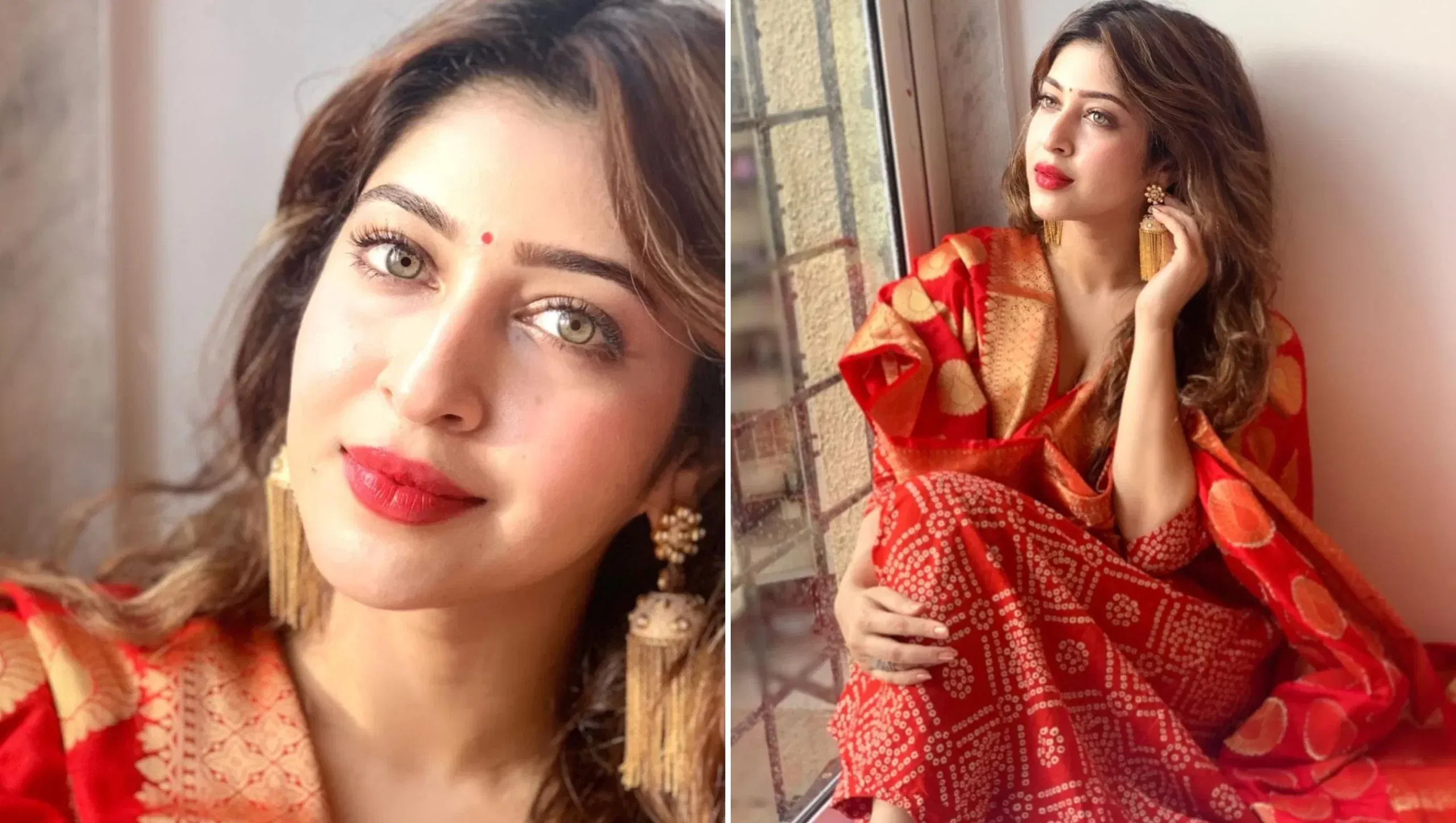 বন্ধনী প্ৰিন্ট শাৰী হওক বা চুট, এই প্ৰিন্টৰ কাপোৰ উৎসৱ আৰু বিয়াৰ অনুষ্ঠানত অতি সুন্দৰ দেখা যায়। যদি আপুনি নতুনকৈ বিবাহপাশত আবদ্ধ হৈছে, তেন্তে সোণাৰিকা ভদৌৰিয়াৰ দৰে পোছাক পিন্ধিব পাৰে।