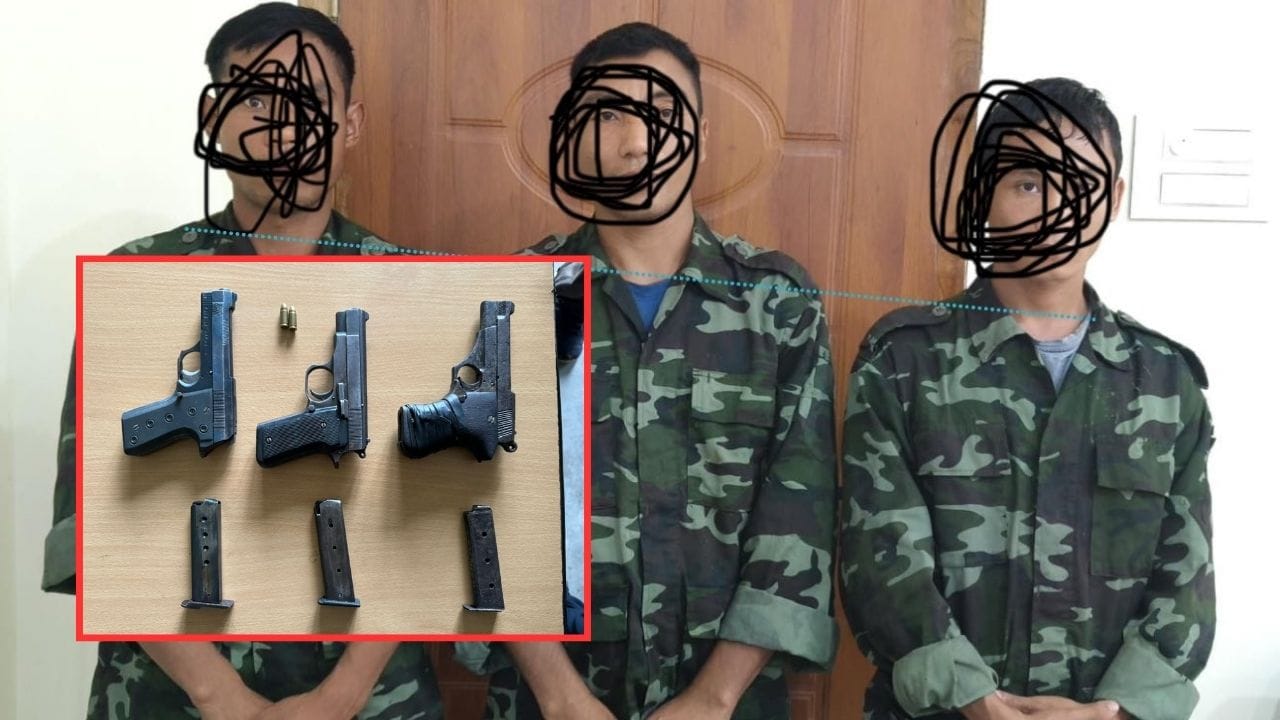 Karbi Anglong : অস্ত্ৰ-শস্ত্ৰৰ সৈতে KPLA ৰ তিনি গৰাকী সদস্যৰ আত্মসমৰ্পণ