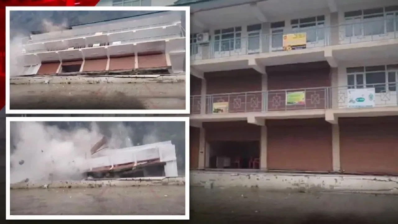 মাত্ৰ ৭ ছেকেণ্ডত নদীত জাহ গ’ল ৪ মহলীয়া অট্টালিকা,এটা পৰিয়াল- Video মাত্ৰ ৭ ছেকেণ্ডত নদীত জাহ গ’ল ৪ মহলীয়া অট্টালিকা,এটা পৰিয়াল- Video