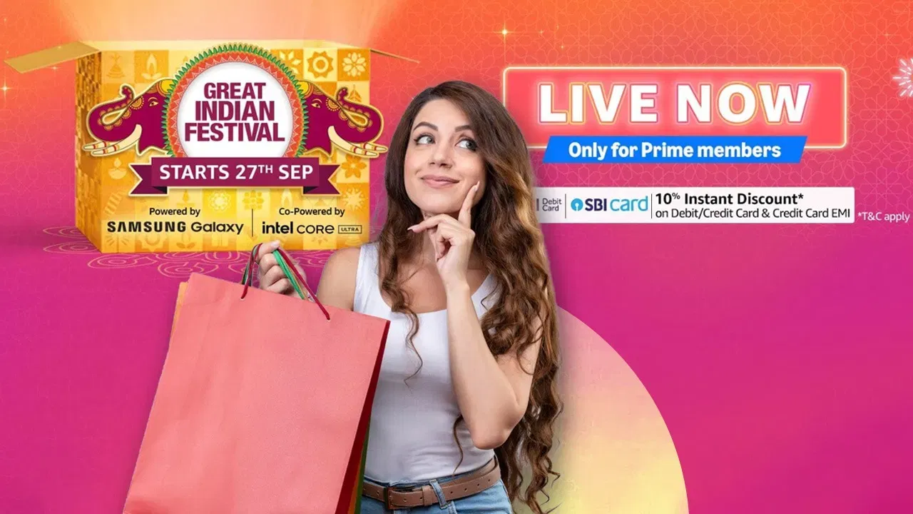 আৰম্ভ হ’ল Amazon Great Indian Festival Sale, iPhoneৰ পৰা Smart TV লৈ সকলোতে পাব সৰ্বশ্ৰেষ্ঠ ৰেহাই আৰম্ভ হ’ল Amazon Great Indian Festival Sale, iPhoneৰ পৰা Smart TV লৈ সকলোতে পাব সৰ্বশ্ৰেষ্ঠ ৰেহাই