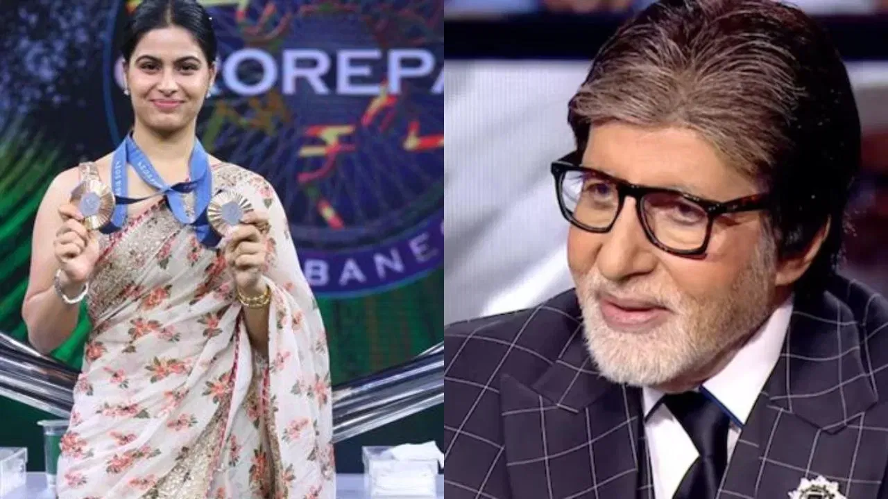 KBC 16: KBCৰ হট চীটত অলিম্পিয়ান মনু ভাকৰ, শুনালে বলীউডৰ ছবিৰ জনপ্ৰিয় সংলাপ KBC 16: KBCৰ হট চীটত অলিম্পিয়ান মনু ভাকৰ, শুনালে বলীউডৰ ছবিৰ জনপ্ৰিয় সংলাপ