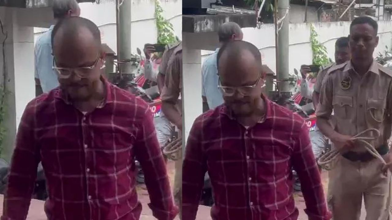 চাকৰিৰ প্ৰলোভনেৰে হোটেলত যুৱতীৰ সৈতে অনৈতিক কাৰ্য! দিছপুৰ আৰক্ষীৰ জালত মহা প্ৰৱঞ্চক ধনমণি চাকৰিৰ প্ৰলোভনেৰে হোটেলত যুৱতীৰ সৈতে অনৈতিক কাৰ্য! দিছপুৰ আৰক্ষীৰ জালত মহা প্ৰৱঞ্চক ধনমণি