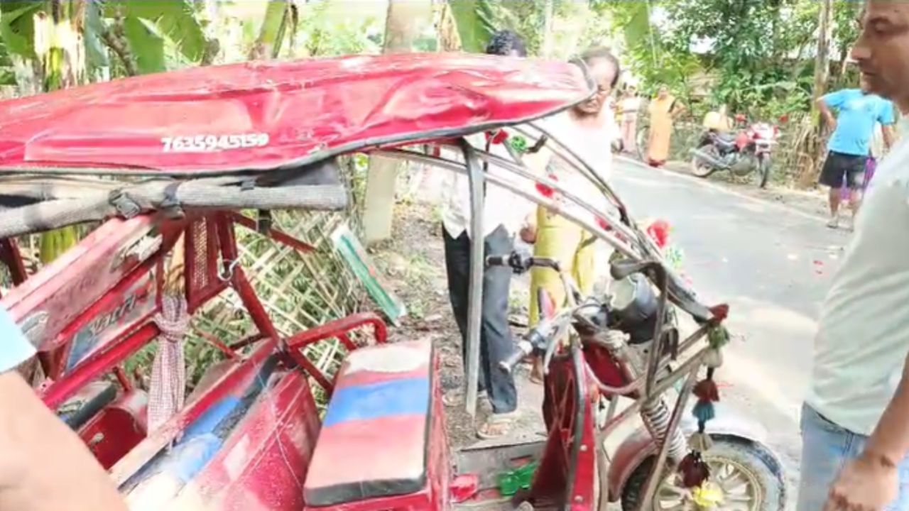 বলেৰ' বাহনে খুন্দিয়াই দিয়াৰ পিছত খালত বাগৰি পৰে ই-ৰিক্সাখন। আহত সকলক মেৰাপানী সমূহীয়া চিকিৎসালয়ত ভৰ্ত্তি‌ কৰোৱা হৈছে যদিও উন্নত চিকিৎসাৰ বাবে গোলাঘাটলৈ প্ৰেৰণ কৰিছে ।