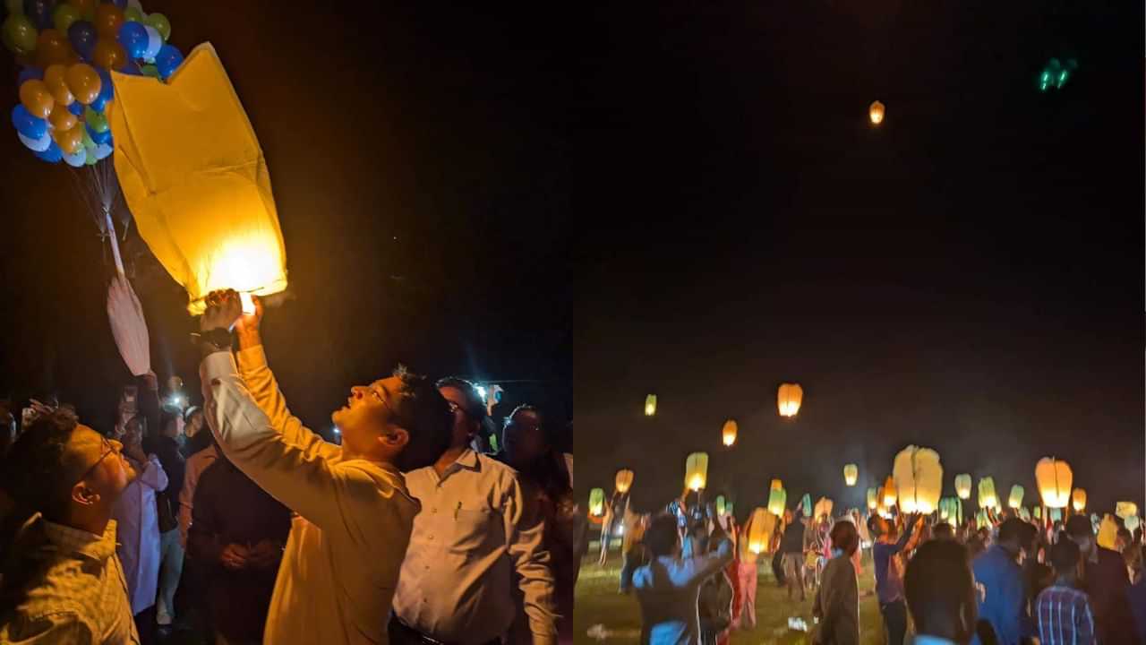 By-Election 2024 : উদ্দেশ্যে ভোটদানৰ প্ৰতি ভোটাৰক উৎসাহিত কৰা ! ধলাইত উৰিল ২০০ৰো অধিক আকাশ বন্তি...