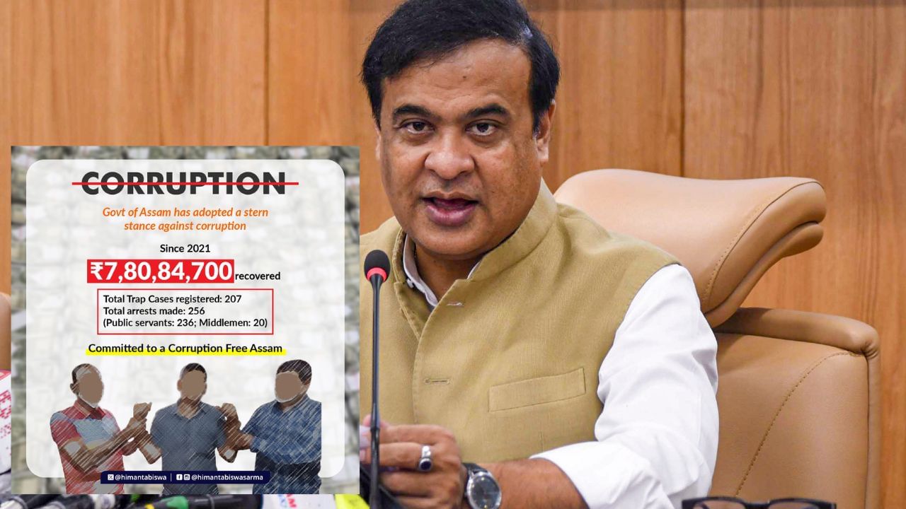 Assam Anti-Corruption Drive : ২০২১ চনৰ পৰা চলোৱা অসমৰ দুৰ্নীতি বিৰোধী অভিযানত ৭.৮ কোটি টকা উদ্ধাৰ… Assam Anti-Corruption Drive : ২০২১ চনৰ পৰা চলোৱা অসমৰ দুৰ্নীতি বিৰোধী অভিযানত ৭.৮ কোটি টকা উদ্ধাৰ…
