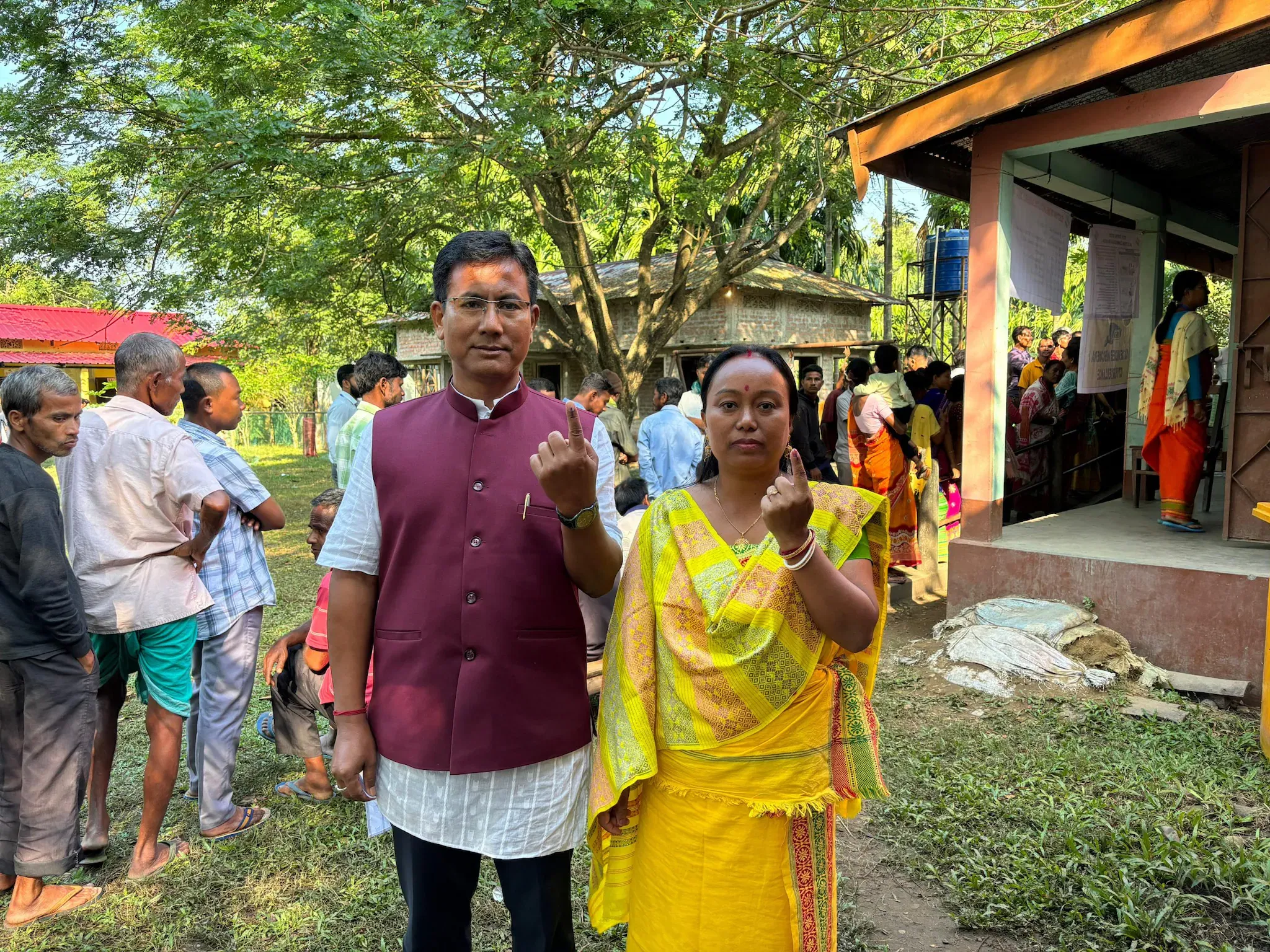 চিদলীত বিধানসভা সমষ্টিত সন্ধিয়া ৫ বজালৈ ৭১.৫০% ভোটদান সম্পন্ন হয়।
