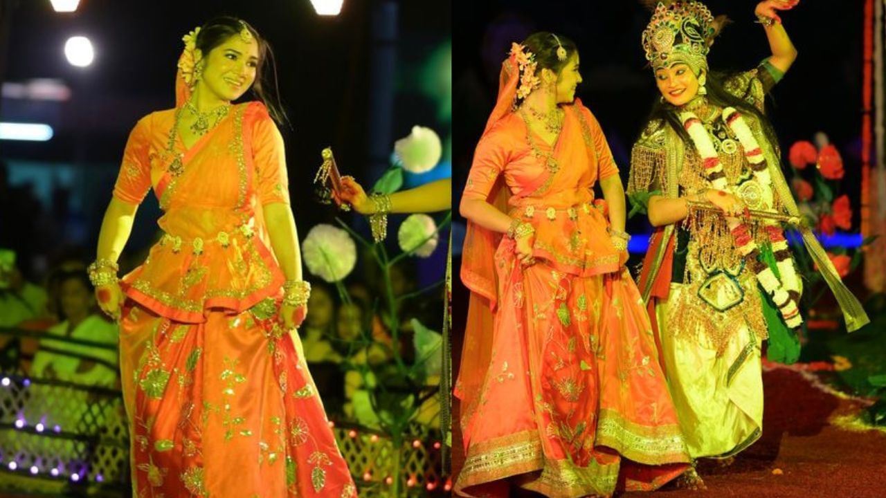 ইফালে বিশ্বনাথ চাৰিআলিৰ ৰে'লগেটৰ বিশ্বনাথ ৰাস মহোৎসৱত ৰাধাৰ ভাৱত জনপ্ৰিয় অভিনেত্ৰী, কণ্ঠশিল্পী ৰিচা ভৰদ্বাজ। জীৱনত প্ৰথমবাৰৰ বাবে ৰাসত অংশগ্ৰহণ কৰি ৰাস সমিতিৰ পৰিয়ালক ধন্যবাদ জনালে ৰিচাই।