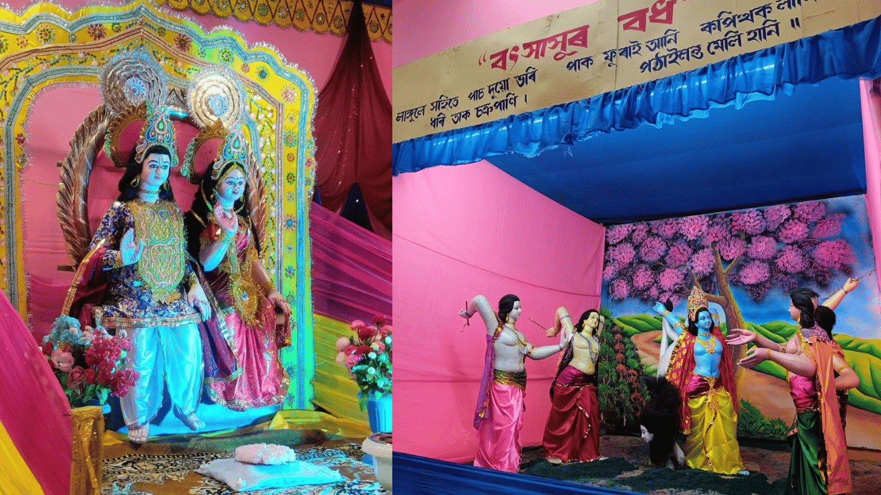 অৱশ্যে এইবাৰ নলবাৰী ৰাসত জীৱন্ত ৰাসো অনুষ্ঠিত হয়। একাংশ শিল্পীয়ে জীৱন্ত ৰাসত অংশগ্ৰহণ কৰে। নলবাৰী হৰি মন্দিৰৰ সহায়ত আৰু প্ৰজ্ঞাৰ উদ্যোগত স্থানীয় শিল্পীৰ দ্বাৰা জীৱন্ত ৰাস অনুষ্ঠিত কৰা হয়। মৃন্ময় মূৰ্তিৰ ৰাসৰ লগতে জীৱন্ত ৰাসে নলবাৰী ৰাসৰ সৌন্দৰ্য আৰু অধিক বৃদ্ধি কৰে।