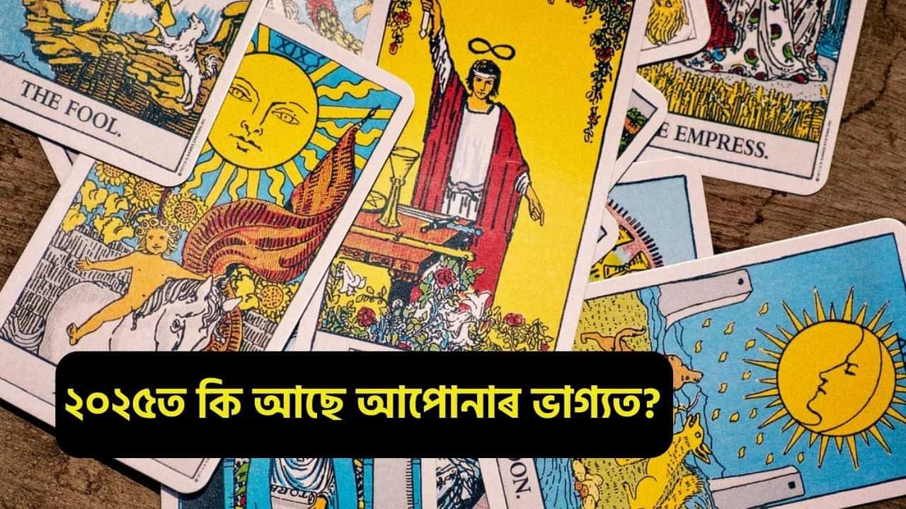 ২০২৫ বৰ্ষটো আপোনাৰ বাবে কেনে হব? কি ৰাশিৰ লোকে পাব সফলতা? টেৰ’ট কাৰ্ডৰ সহায়ত জানক আপোনাৰ ভাগ্য...