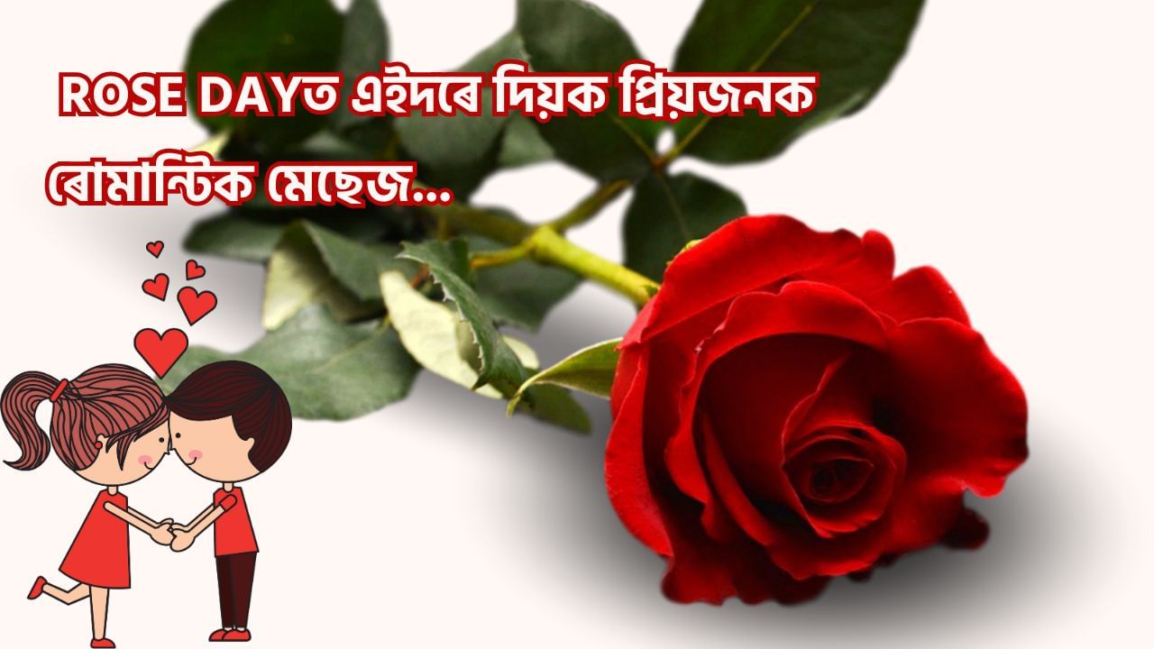 Rose Day 2025 Messages: এপাহ গোলাপেৰে যদি প্ৰেমৰ প্ৰস্তাৱ দিও গ্ৰহণ কৰিবানে… Rose Dayত এইদৰে দিয়ক প্ৰিয়জনক ৰোমান্টিক মেছেজ Rose Day 2025 Messages: এপাহ গোলাপেৰে যদি প্ৰেমৰ প্ৰস্তাৱ দিও গ্ৰহণ কৰিবানে… Rose Dayত এইদৰে দিয়ক প্ৰিয়জনক ৰোমান্টিক মেছেজ