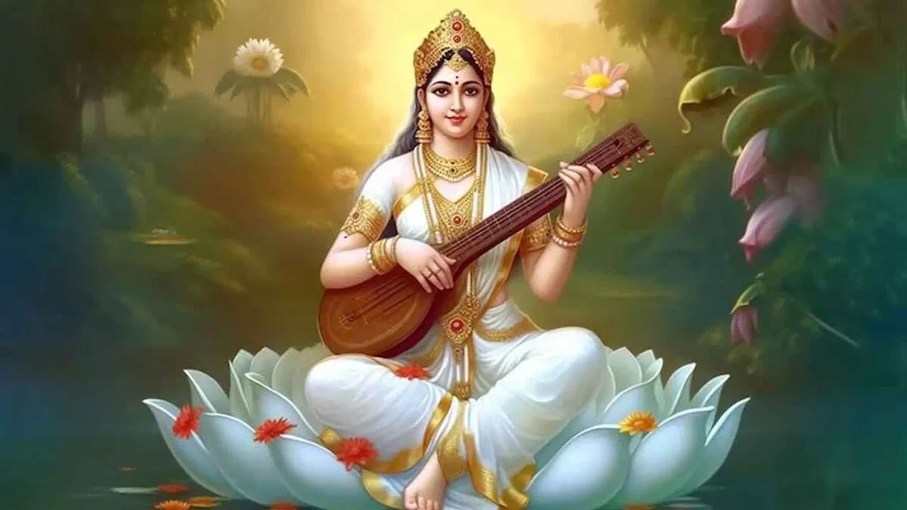 Saraswati Puja: দেৱী সৰস্বতীৰ স্বামী কোন! সততে চৰ্চিত এই প্ৰশ্ন সন্দৰ্ভত কি কয় আখ্যানে? Saraswati Puja: দেৱী সৰস্বতীৰ স্বামী কোন! সততে চৰ্চিত এই প্ৰশ্ন সন্দৰ্ভত কি কয় আখ্যানে?