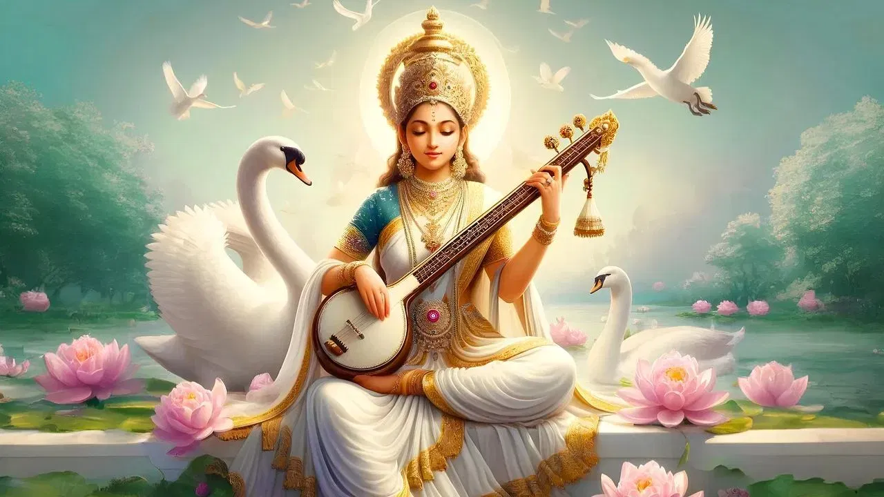 Saraswati Puja 2025: দেৱীক সন্তুষ্ট কৰিবলৈ সৰস্বতী পূজাত জপ কৰক এই মন্ত্ৰ, জীৱনলৈ আহিব সুখ-সমৃদ্ধি! Saraswati Puja 2025: দেৱীক সন্তুষ্ট কৰিবলৈ সৰস্বতী পূজাত জপ কৰক এই মন্ত্ৰ, জীৱনলৈ আহিব সুখ-সমৃদ্ধি!