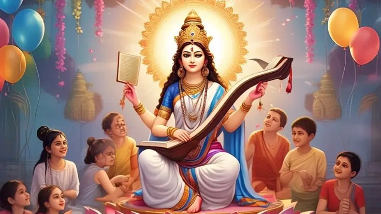 Saraswati Puja Wishes: এইদৰে প্ৰিয়জনলৈ প্ৰেৰণ কৰক বসন্ত পঞ্চমী আৰু সৰস্বতী পূজাৰ শুভেচ্ছা… Saraswati Puja Wishes: এইদৰে প্ৰিয়জনলৈ প্ৰেৰণ কৰক বসন্ত পঞ্চমী আৰু সৰস্বতী পূজাৰ শুভেচ্ছা…