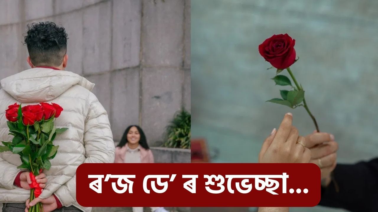 Rose Day 2025 Wishes: ৰ’জ ডে’ত আপোনাৰ সংগী অথবা বন্ধুবৰ্গলৈ এইদৰে প্ৰেৰণ কৰক শুভেচ্ছা… Rose Day 2025 Wishes: ৰ’জ ডে’ত আপোনাৰ সংগী অথবা বন্ধুবৰ্গলৈ এইদৰে প্ৰেৰণ কৰক শুভেচ্ছা…