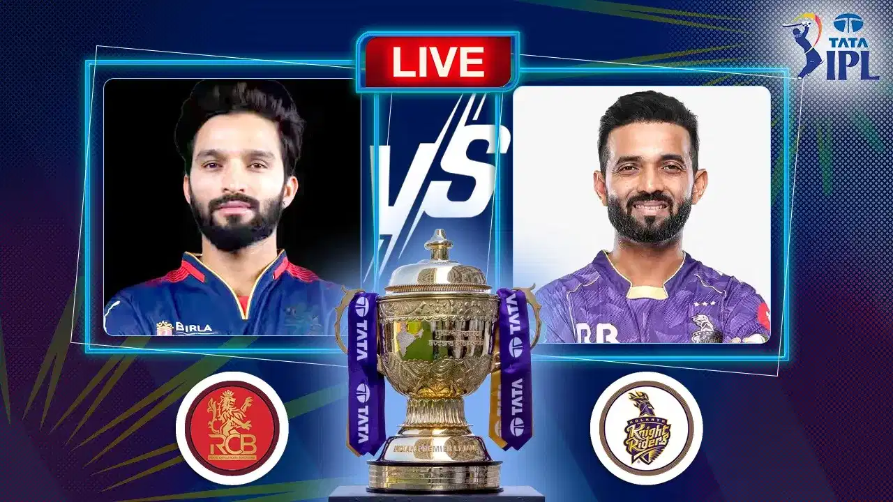 RCB vs KKR Live Score, IPL 2025: বৰষুণৰ বাবে ৰয়েল চেলেঞ্জাৰ্ছ বাংগালুৰু বনাম কলকাতা নাইট ৰাইডাৰ্ছৰ মেচ বাতিল