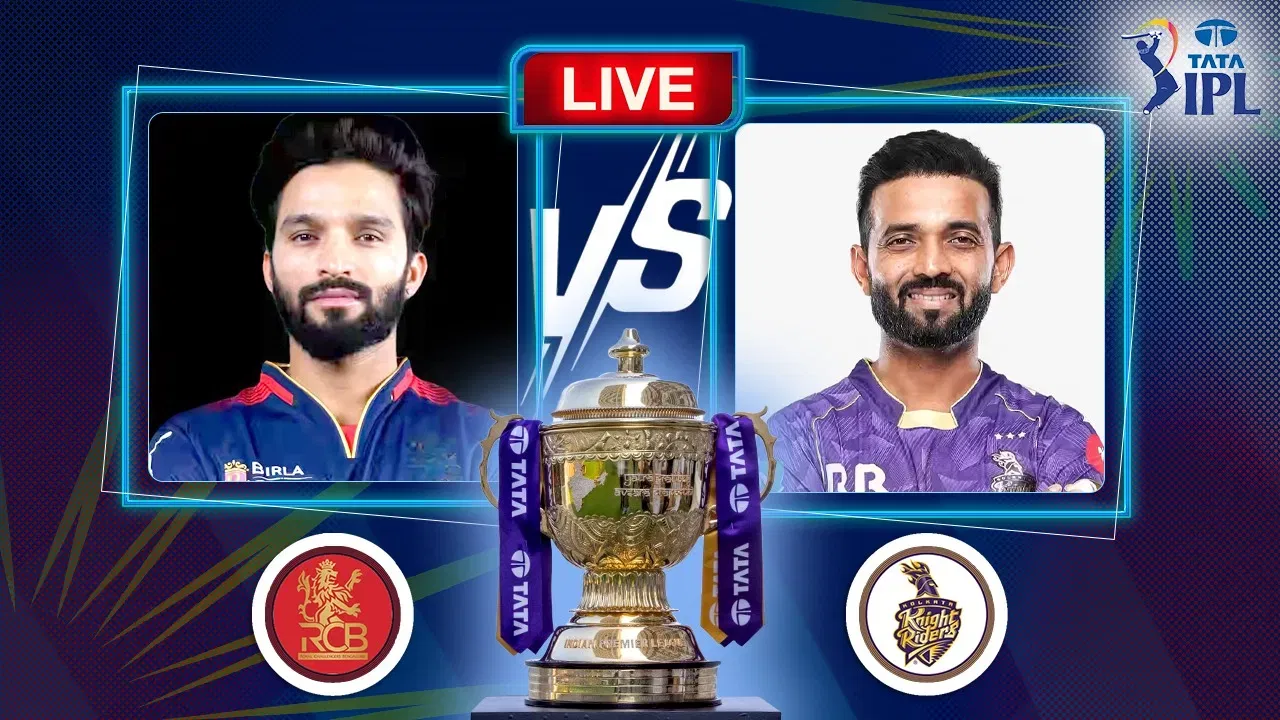 RCB vs KKR Live Score, IPL 2025: বৰষুণৰ বাবে ৰয়েল চেলেঞ্জাৰ্ছ বাংগালুৰু বনাম কলকাতা নাইট ৰাইডাৰ্ছৰ মেচ বাতিল RCB vs KKR Live Score, IPL 2025: বৰষুণৰ বাবে ৰয়েল চেলেঞ্জাৰ্ছ বাংগালুৰু বনাম কলকাতা নাইট ৰাইডাৰ্ছৰ মেচ বাতিল