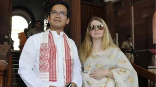 মোৰ পত্নী আৰু সন্তান ভাৰতীয় নাগৰিক নহয়, এয়া তেওঁলোকৰ ব্যক্তিগত বিষয়ঃ গৌৰৱ গগৈ