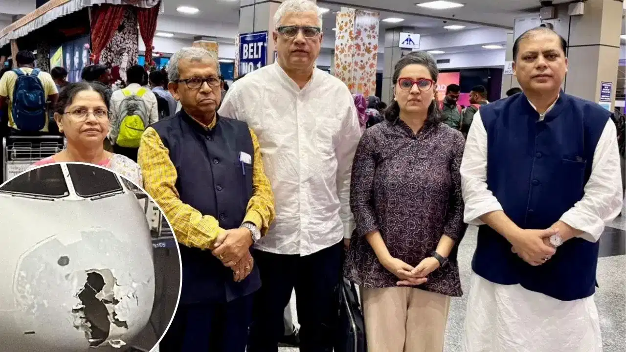 এনেকুৱা লাগিছিল মৃত্যু সন্মুখত... TMC ৰ নেত্ৰী সাগৰিকা ঘোষে দিলে শ্ৰীনগৰত জৰুৰীকালীন অৱতৰণ কৰা বিমানৰ শিহৰণকাৰী বৰ্ণনা