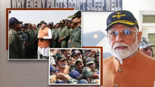 অপাৰেশ্যন সেন্দূৰৰ পাছত আদমপুৰ বিমান ঘাটিত প্ৰধানমন্ত্ৰী মোদী, সেনা জোৱানক কৰিলে সাক্ষাৎ