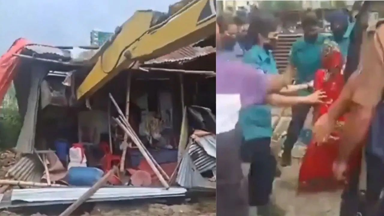 দুৰ্গা মন্দিৰৰ ওপৰত চলিল ইউনুছ প্ৰশাসনৰ বুলডজাৰঃ চাফাইৰ নামত এনে মিথ্যাচাৰিতা… দুৰ্গা মন্দিৰৰ ওপৰত চলিল ইউনুছ প্ৰশাসনৰ বুলডজাৰঃ চাফাইৰ নামত এনে মিথ্যাচাৰিতা…