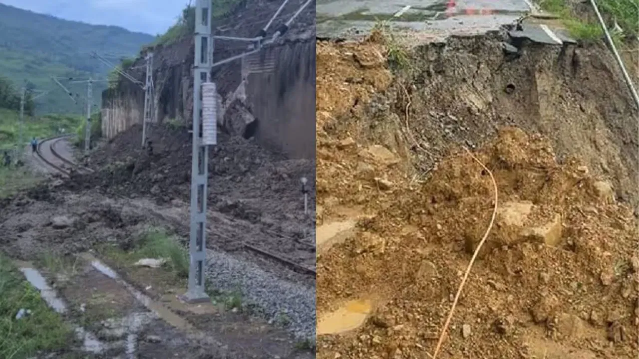 ভূমিস্খলনৰ ফলত আজিও ব্যাহত বৰাকৰ ৰে’ল যোগাযোগ, পুনৰুদ্ধাৰৰ বাবে লাগিব পাৰে এসপ্তাহ সময় ভূমিস্খলনৰ ফলত আজিও ব্যাহত বৰাকৰ ৰে’ল যোগাযোগ, পুনৰুদ্ধাৰৰ বাবে লাগিব পাৰে এসপ্তাহ সময়
