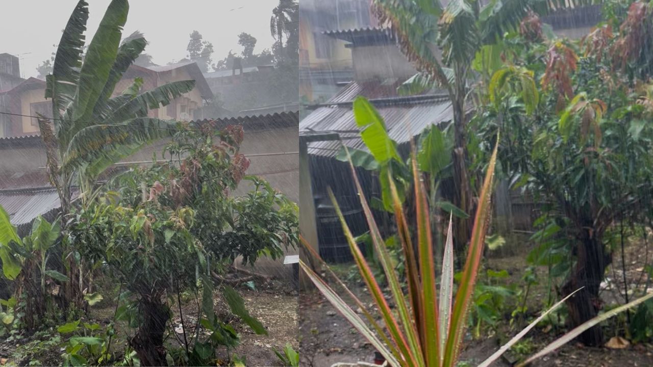 শনিবাৰে এজাক বৰষুণৰ পিছত ক্ৰমাৎ স্বস্তিৰ নিশ্বাস পেলাইছে মহানগৰবাসীয়ে। গুৱাহাটীৰ ভিন্নপ্ৰান্তত আৰম্ভ হৈছে বৰষুণ।