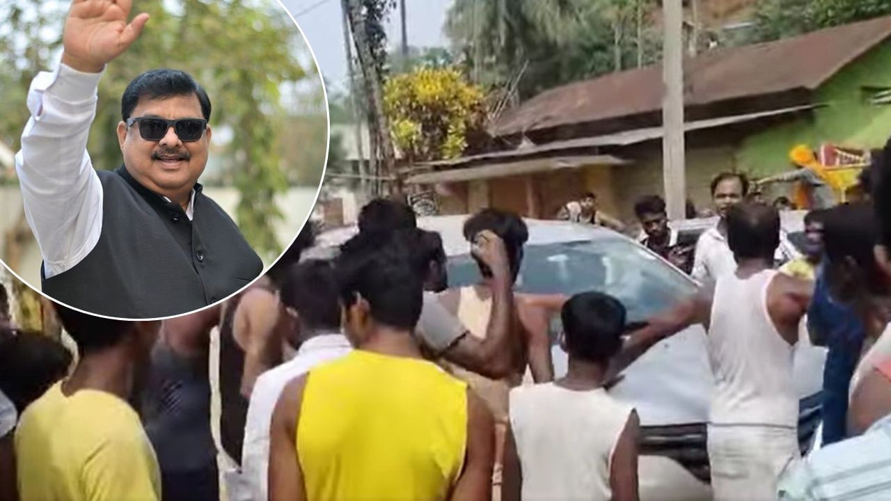 বাহনলৈ দলিয়াইছে বোকা, বটল, শিল… গোৱালপাৰাত উচ্ছেদিতৰ ৰোষত ৰকিবুল হুছেইন বাহনলৈ দলিয়াইছে বোকা, বটল, শিল… গোৱালপাৰাত উচ্ছেদিতৰ ৰোষত ৰকিবুল হুছেইন