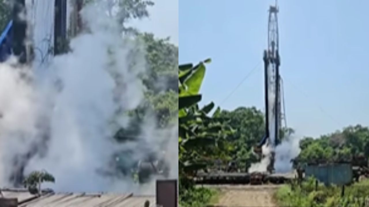 চাৰিদিন ধৰি ভটিয়াপাৰৰ বাৰীচুকত নিৰ্গত হৈ আছে গেছ, দুৰ্গন্ধত থাকিব নোৱাৰা পৰিস্থিতি, ৭০ টা পৰিয়ালক আশ্ৰয় শিবিৰলৈ স্থানান্তৰ… চাৰিদিন ধৰি ভটিয়াপাৰৰ বাৰীচুকত নিৰ্গত হৈ আছে গেছ, দুৰ্গন্ধত থাকিব নোৱাৰা পৰিস্থিতি, ৭০ টা পৰিয়ালক আশ্ৰয় শিবিৰলৈ স্থানান্তৰ…