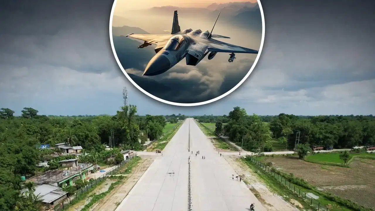 চীনক প্ৰত্যাহ্বান জনাবলৈ সাজু উত্তৰ-পূব! অসমৰ ৰাষ্ট্রীয় ঘাইপথত যুদ্ধ বিমানৰ জৰুৰী অৱতৰণৰ প্ৰস্তুতি....