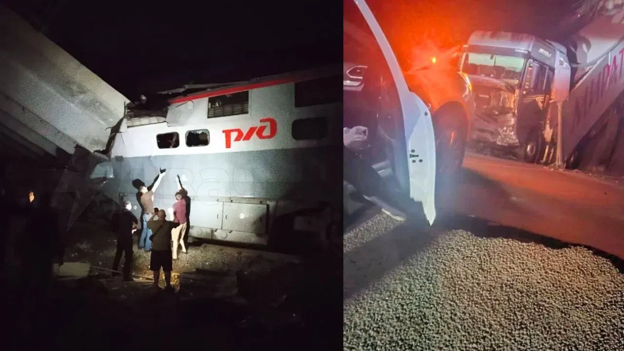 ৰাছিয়াত দুৰ্ঘটনাত পতিত যাত্ৰীবাহী ৰে’ল… এই পৰ্যন্ত ৭ জন লোকৰ মৃত্যু, ৩০ জন আহত ৰাছিয়াত দুৰ্ঘটনাত পতিত যাত্ৰীবাহী ৰে’ল… এই পৰ্যন্ত ৭ জন লোকৰ মৃত্যু, ৩০ জন আহত
