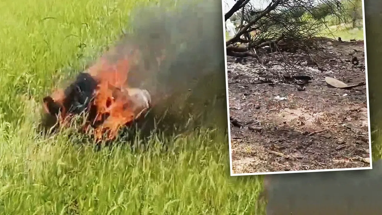 ৰাজস্থানত বায়ুসেনাৰ যুঁজাৰু বিমান দুৰ্ঘটনাগ্ৰস্ত, ২জনৰ মৃত্যু… ৰাজস্থানত বায়ুসেনাৰ যুঁজাৰু বিমান দুৰ্ঘটনাগ্ৰস্ত, ২জনৰ মৃত্যু…
