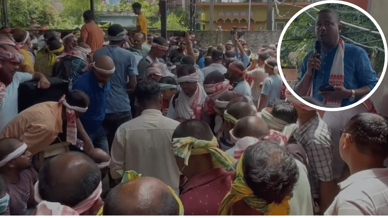 তপা মূৰত চুলি গজাবলৈ কোকৰাঝাৰত উপস্থিত পংকজ পাঠক, ক’লে- আকৌ গোৱালপাৰাত কেম্প হ’ব…