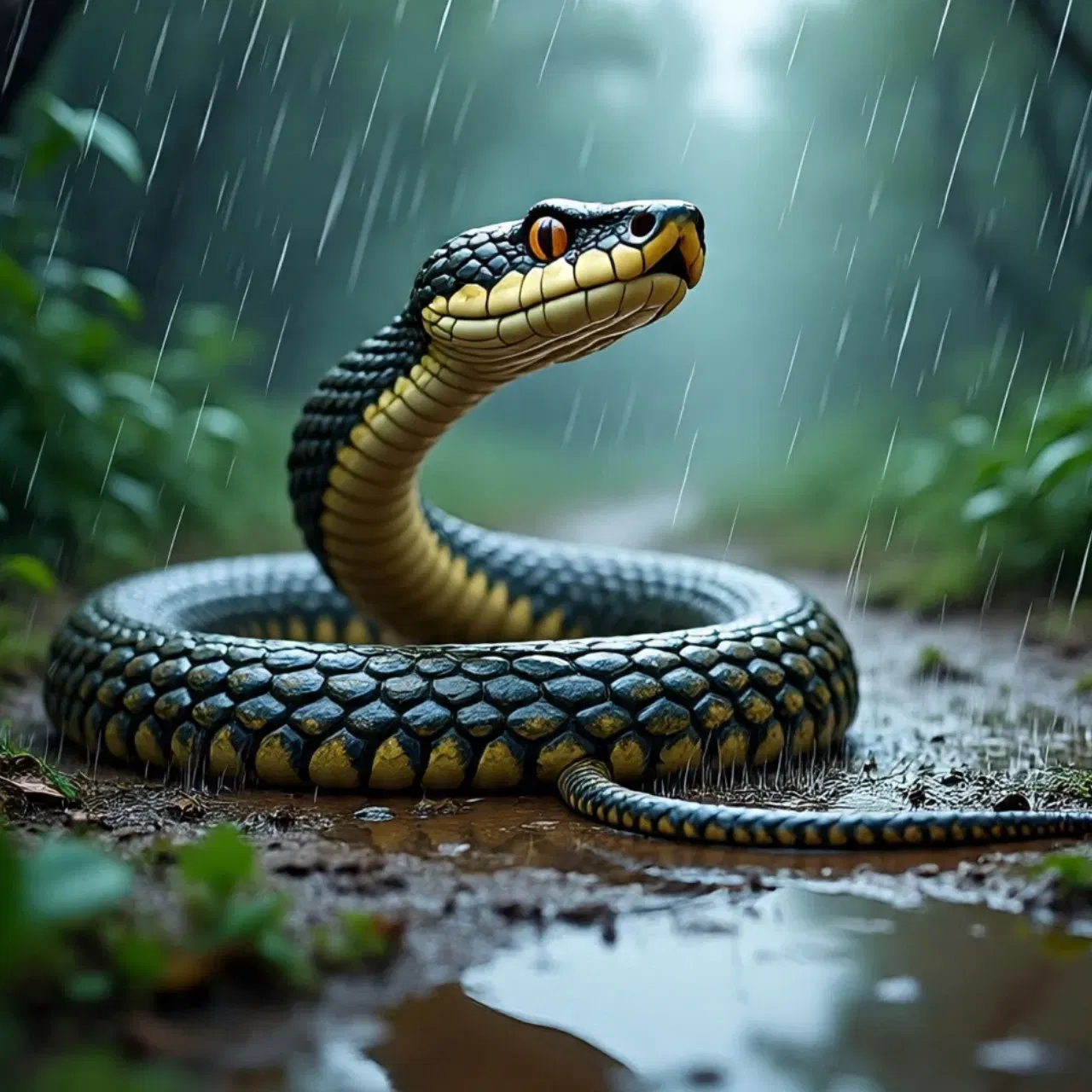 বাৰিষাত সাপৰ সংখ্যা বৃদ্ধি পায়। বিশেষকৈ যিবোৰ ঘৰত মাটি, পথাৰ আৰু গছ-গছনি বেছি থাকে, সেইবোৰ ঘৰৰ আশে-পাশে ইহঁতৰ সংখ্যা বেছি হ’ব পাৰে। মুকলি ঠাইত পানী ভৰ্তি হ’লে সাপবোৰে শুকান ঠাই বিচাৰি পথাৰ, জুপুৰি, ঘৰ বা গুদামৰ ফালে গতি কৰে।