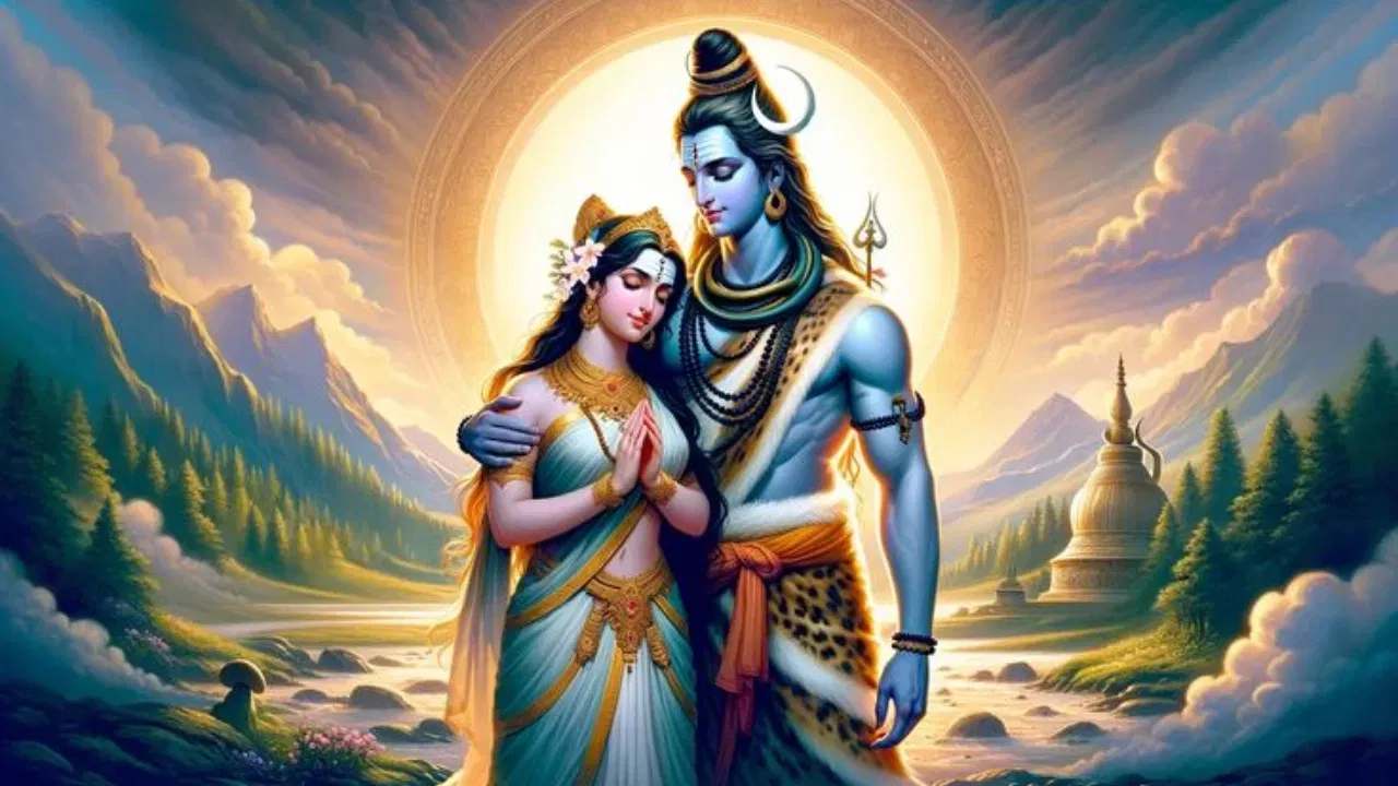 কোৱা হয় যে পাৰ্বতী হিচাপে জন্মগ্ৰহণ কৰা মাতৃ সতীয়ে ভগৱান শিৱক স্বামী হিচাপে পাবলৈ শাওন মাহত কঠোৰ তপস্যা কৰিছিল। কঠোৰ তপস্যাৰ পিছতহে শাওন মাহত ভগৱান শিৱৰ লগত বিবাহপাশত আবদ্ধ হয়।