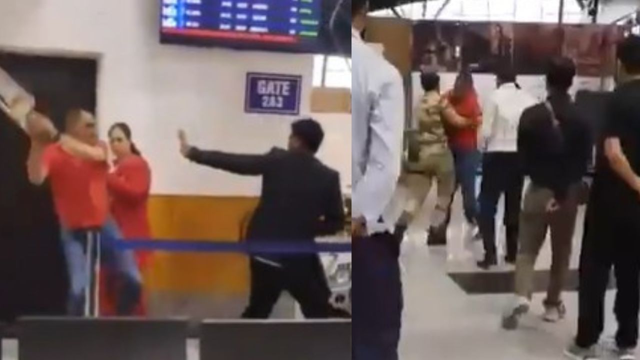বিমানবন্দৰত সেনা বিষয়াৰ তাণ্ডৱ! আক্ৰমণত ভাঙিল স্পাইচজেটৰ কৰ্মচাৰীৰ হাড়… বিমানবন্দৰত সেনা বিষয়াৰ তাণ্ডৱ! আক্ৰমণত ভাঙিল স্পাইচজেটৰ কৰ্মচাৰীৰ হাড়…