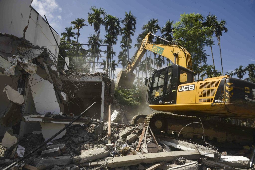 Anti Encroachment Drive In Assam