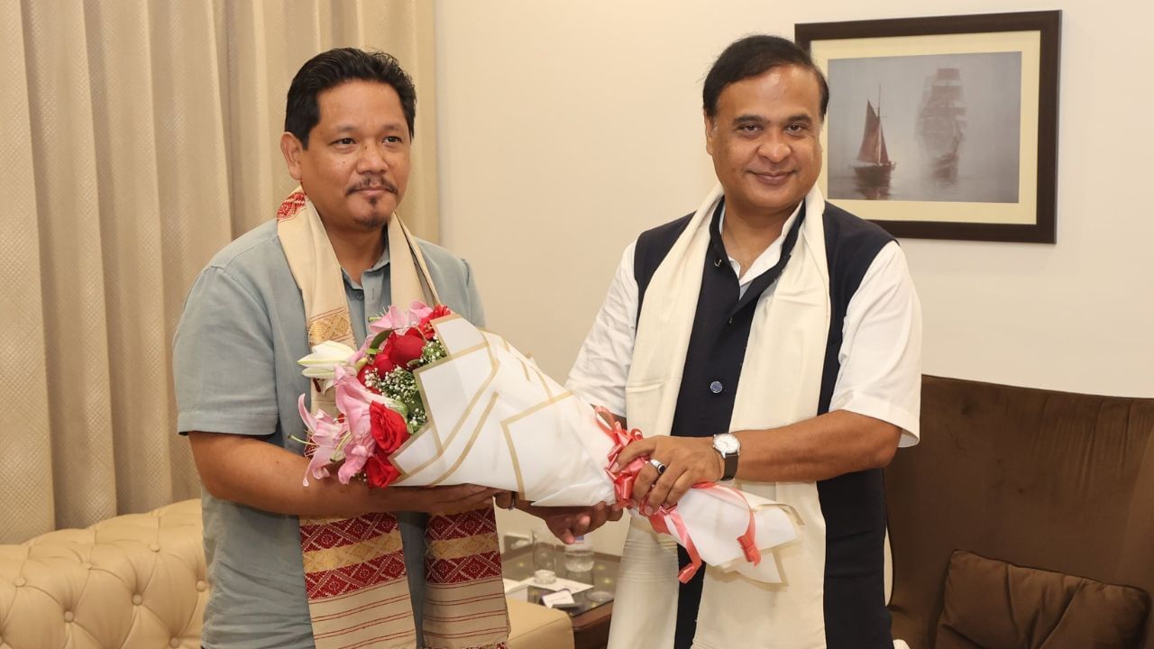 গুৱাহাটীত অসম-মেঘালয় মুখ্যমন্ত্ৰীৰ বৈঠক, কেইবাটাও মূল বিষয়ত আলোচনা…
