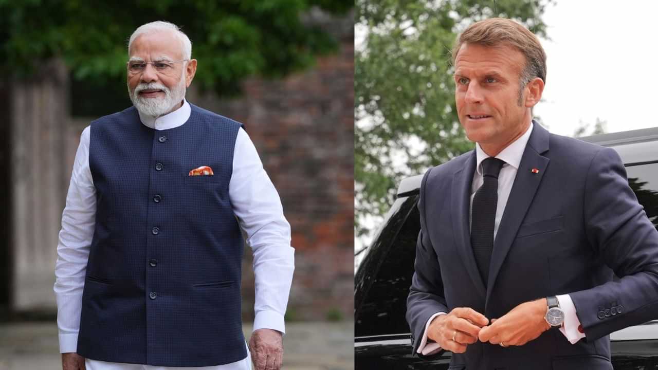 ইউক্ৰেইন আৰু মধ্যপ্ৰাচ্যত শান্তি প্ৰতিষ্ঠাৰ বাবে ফ্ৰান্সৰ ৰাষ্ট্ৰপতিৰে বাৰ্তালাপ প্ৰধানমন্ত্ৰী মোদীৰ