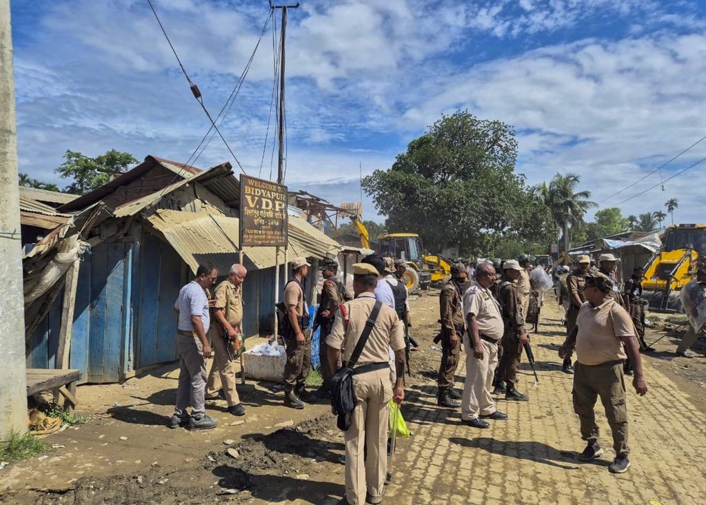 Anti Encroachment Drive In Assam