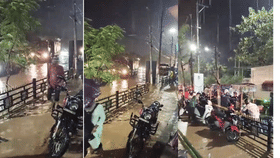 আগন্তুক ২৪ ঘন্টাত গুৱাহাটী ধাৰাসাৰ বৰষুণ, ধুমুহাৰ আগজাননী IMD ৰ