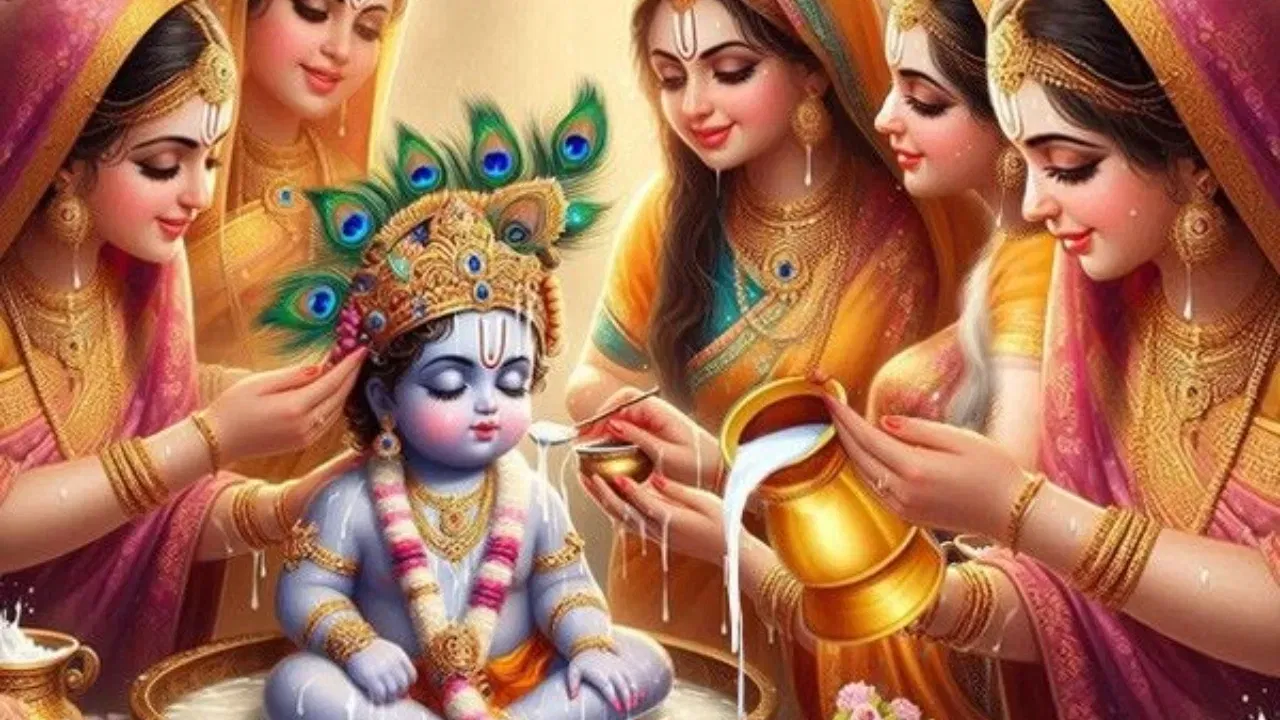 হিন্দু যুগৰ হিচাপত তৃতীয় যুগ দ্বাপৰ যুগত ভগৱান কৃষ্ণৰ জন্ম হয়। শ্ৰী কৃষ্ণৰ গাঁও গোকুল, য'ত তেওঁৰ ডাঙৰ-দীঘল হৈছিল। জন্মৰ পিছত ভগৱান শ্ৰীকৃষ্ণক নন্দ আৰু যশোদাই ডাঙৰ-দীঘল কৰিছিল।