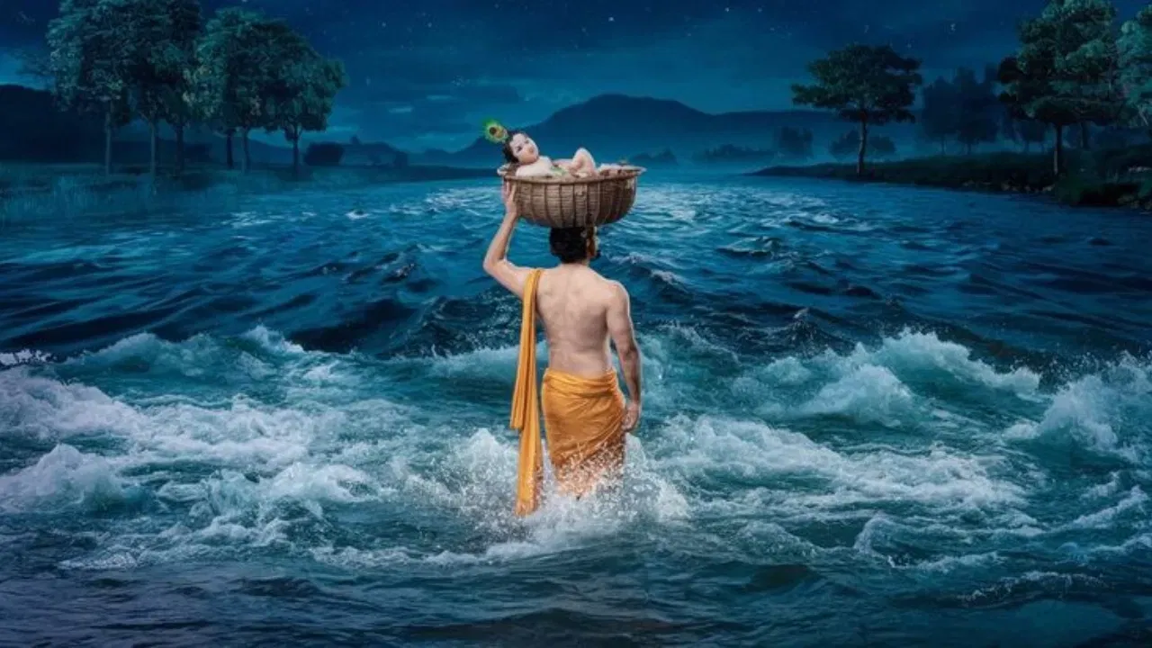 পৌৰাণিক বিশ্বাস অনুসৰি ভগৱান শ্ৰীকৃষ্ণৰ জন্মৰ সময়ত বাসুদেৱে তেওঁক নিজৰ মামাক কংসৰ পৰা বচাবলৈ যমুনা নদীৰ সিপাৰে গোকুলৰ নন্দ বাবা আৰু যশোদাৰ ওচৰত থৈ আহিছিল।