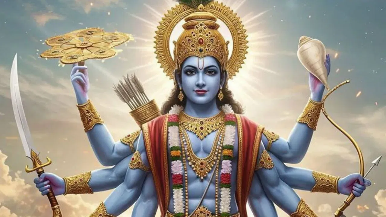 সুদৰ্শন চক্ৰ হৈছে ভগৱান বিষ্ণুৰ অস্ত্ৰ, যিটো তেওঁ ভগৱান শিৱৰ পৰা লাভ কৰিছিল। ভগৱান শিৱই বিশ্বব্ৰহ্মাণ্ডৰ সঞ্চালনৰ বাবে এই চক্ৰটো ভগৱান বিষ্ণুক দিছিল। ঋগবেদত সুদৰ্শন চক্ৰক সময়ৰ চক্ৰ বুলিও বৰ্ণনা কৰা হৈছে।