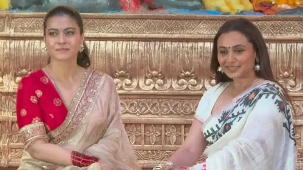 ৰাণী আৰু কাজল ঘৰত দুৰ্গা পূজা, সুকীয়া ৰূপত দেখা গল ৰাণী-কাজলক...
