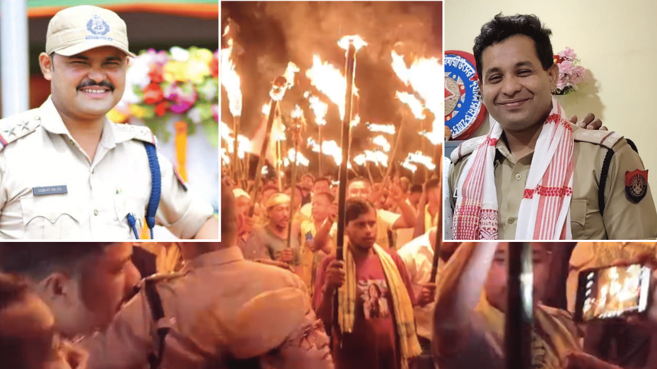 ধুবুৰীত অপ্ৰীতিকৰ ঘটনা! দুই আৰক্ষী বিষয়াক নিলম্বন আৰু ৰিজাৰ্ভ ক্লজ, তদন্তৰ আওতালৈ SSP লীনা দলে... ধুবুৰীত অপ্ৰীতিকৰ ঘটনা! দুই আৰক্ষী বিষয়াক নিলম্বন আৰু ৰিজাৰ্ভ ক্লজ, তদন্তৰ আওতালৈ SSP লীনা দলে...