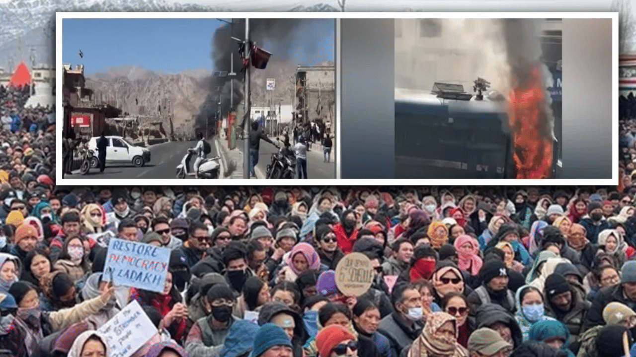 Leh Protestors Demand: পূৰ্ণাংগ ৰাজ্যৰ দাবীত লাডাখত Gen-Z ৰ প্ৰতিবাদ, মৃত্যু ৪ জনৰ...
