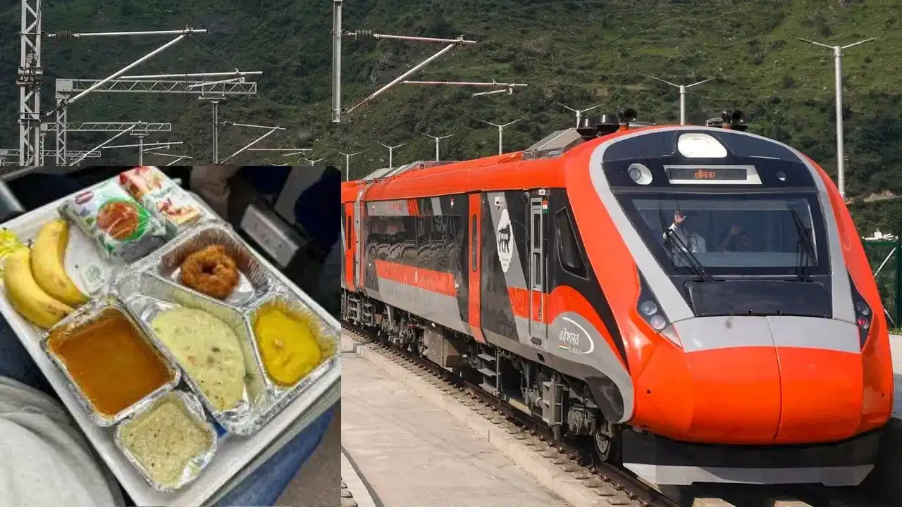 বন্দে ভাৰতত Pantry Car নাই, তেন্তে যাত্ৰীসকলে কেনেকৈ গৰম খাদ্য খাবলৈ পায়? বন্দে ভাৰতত Pantry Car নাই, তেন্তে যাত্ৰীসকলে কেনেকৈ গৰম খাদ্য খাবলৈ পায়?