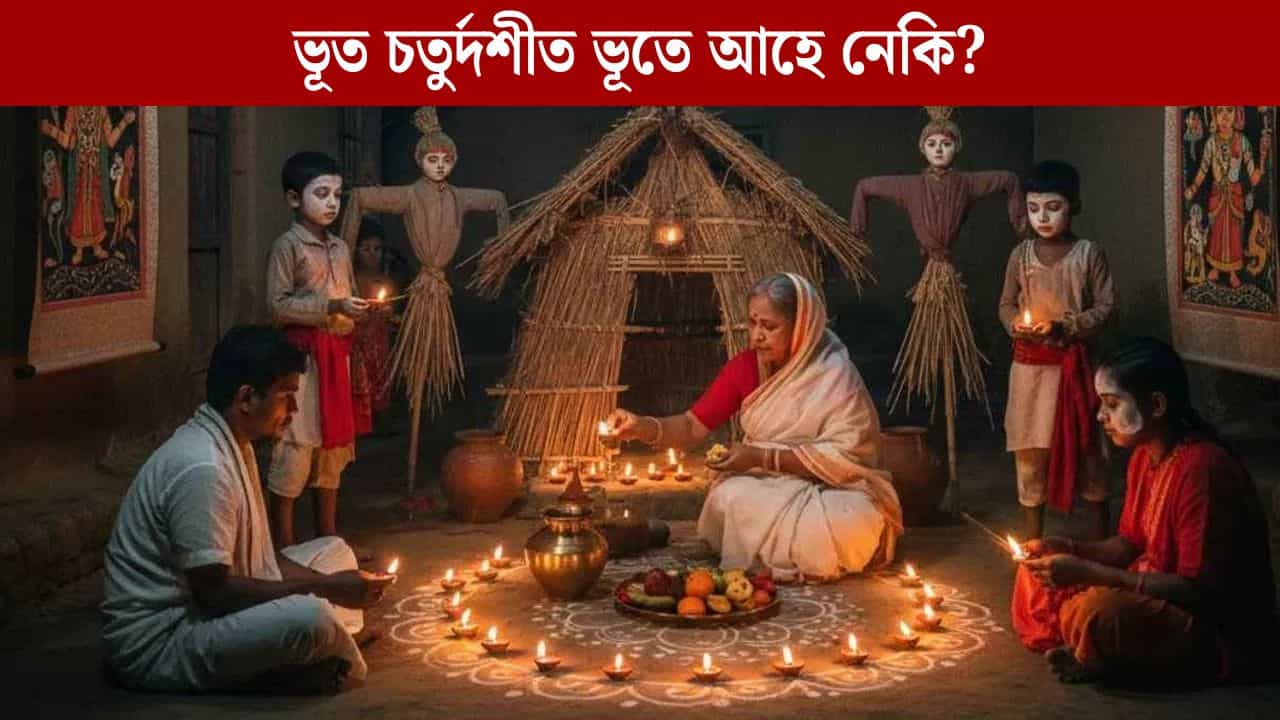 ভূত চতুৰ্দশীত ১৪ গছি চাকি নজ্বলালে ভূতে ধৰিব নেকি?